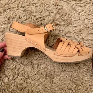 Traditional Swedish Woven Clogs